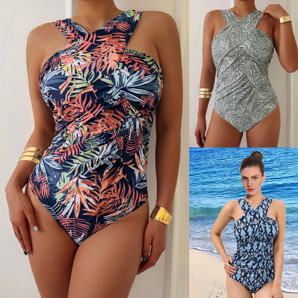 Swimsuit Bikini Ruched - Maiô Feminino Plus Size Modesto com