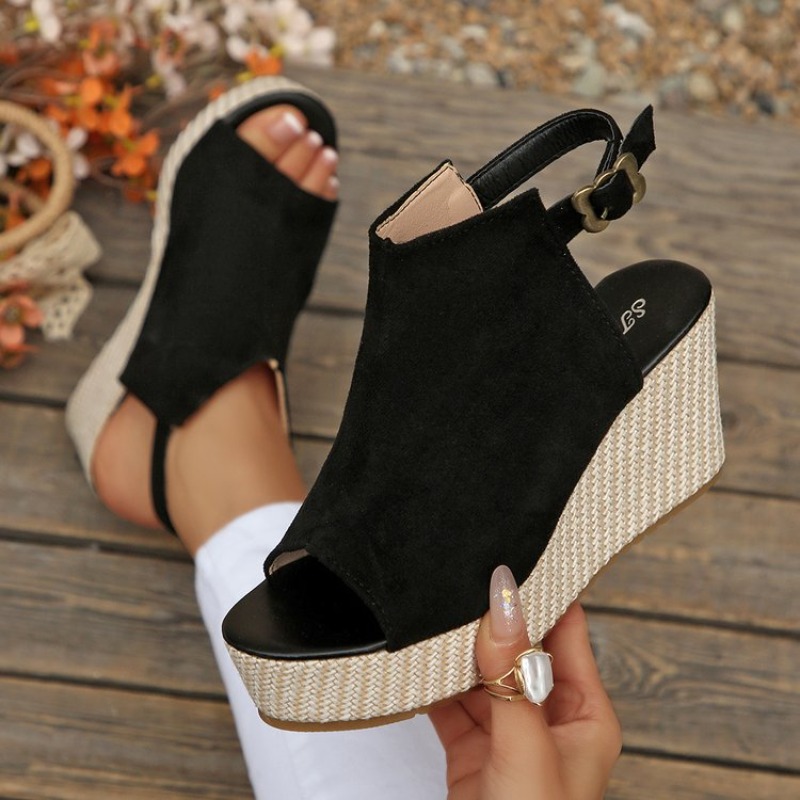 Wedge Espadrille Women - Sandálias Femininas de Verão com Plataforma