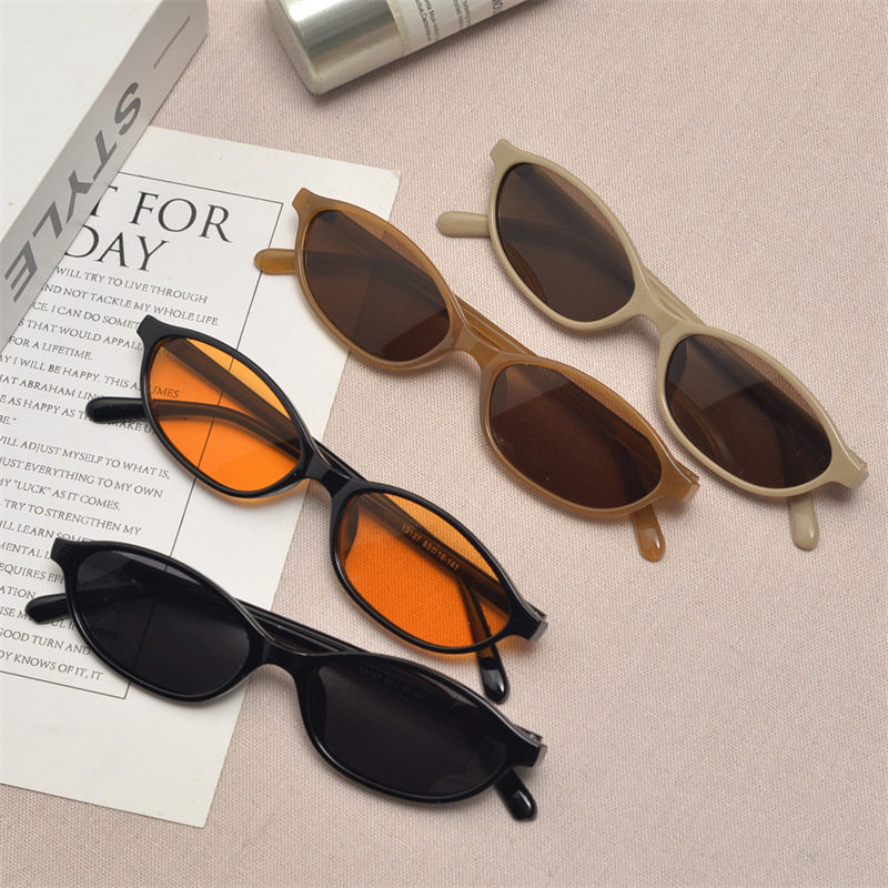 Sunglasses Cat Eye - Novos Óculos de Sol Retro Oval