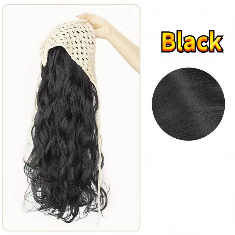 Headband Summer Knit - Peruca de Moda 65CM com Lenço