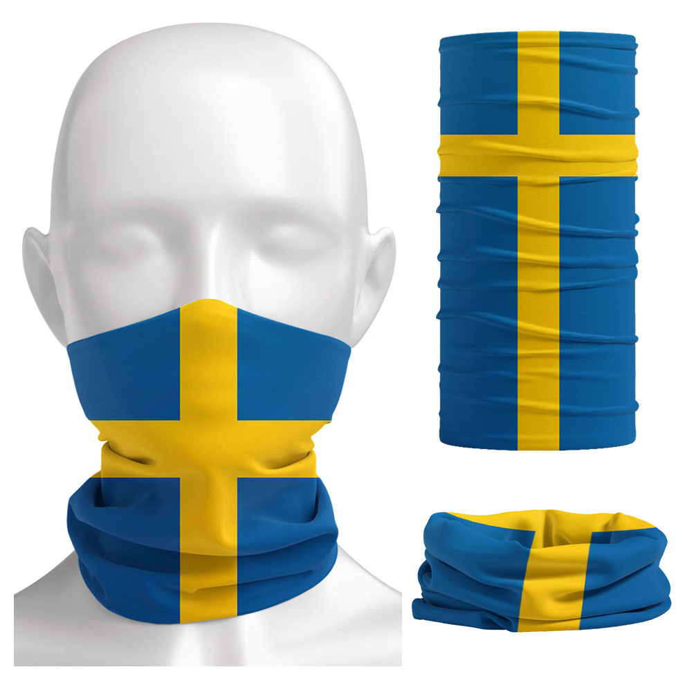 Headband Summer Knit - Bandana com estampa da bandeira da