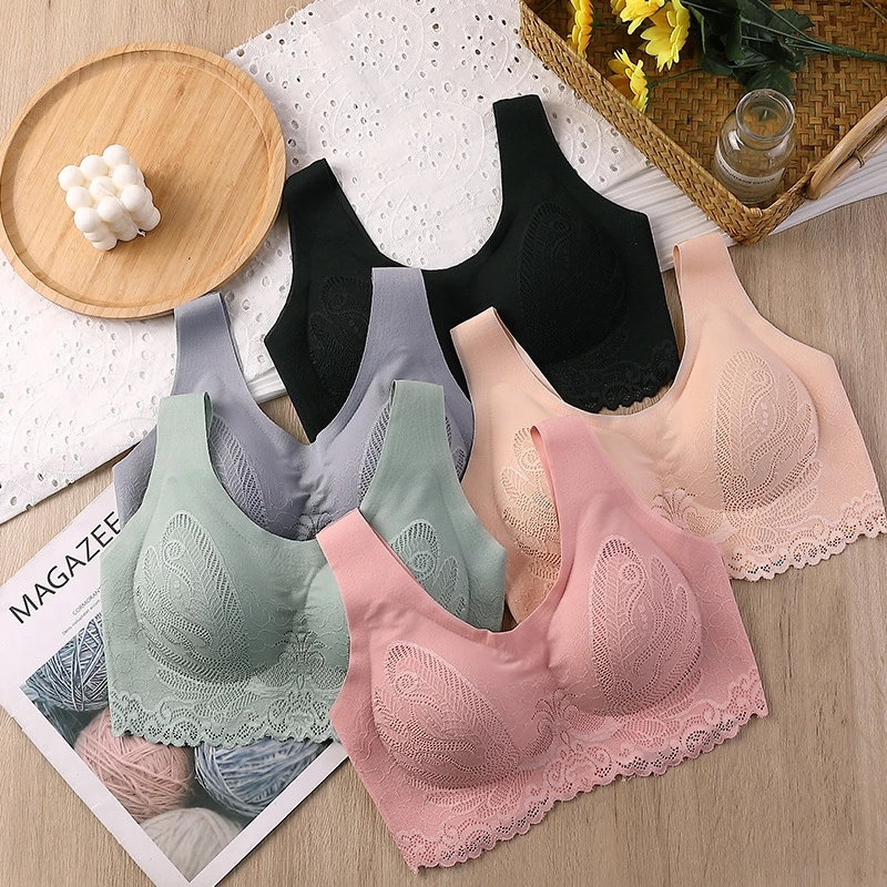 Bralette Triangle Set - Sutiã de látex respirável sem costura