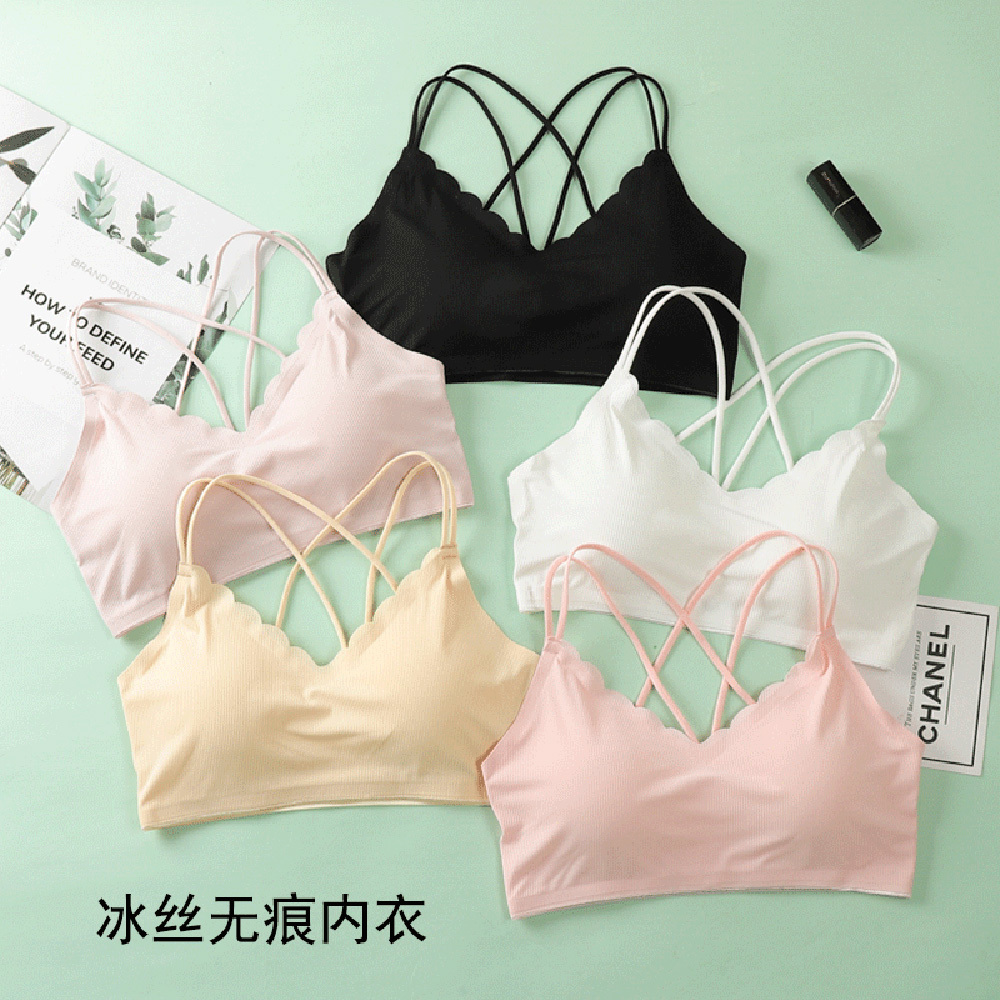 Bralette Triangle Set - 3D Sexy Lingerie Seamless Esporte Bra