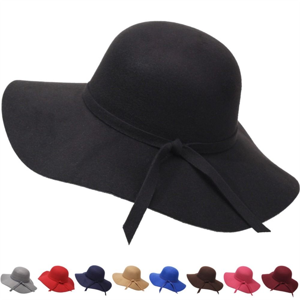 Hat Floppy Wide - Chapéu Bucket Estilo Vintage com Design