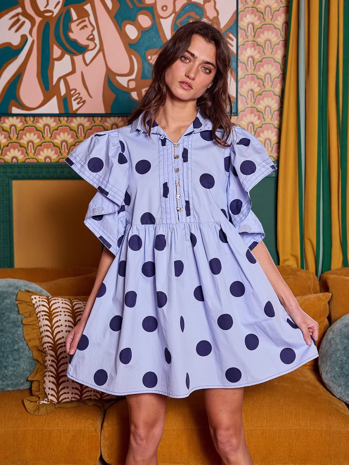 Blouse Off Shoulder - Camisa Feminina de Manga Curta com