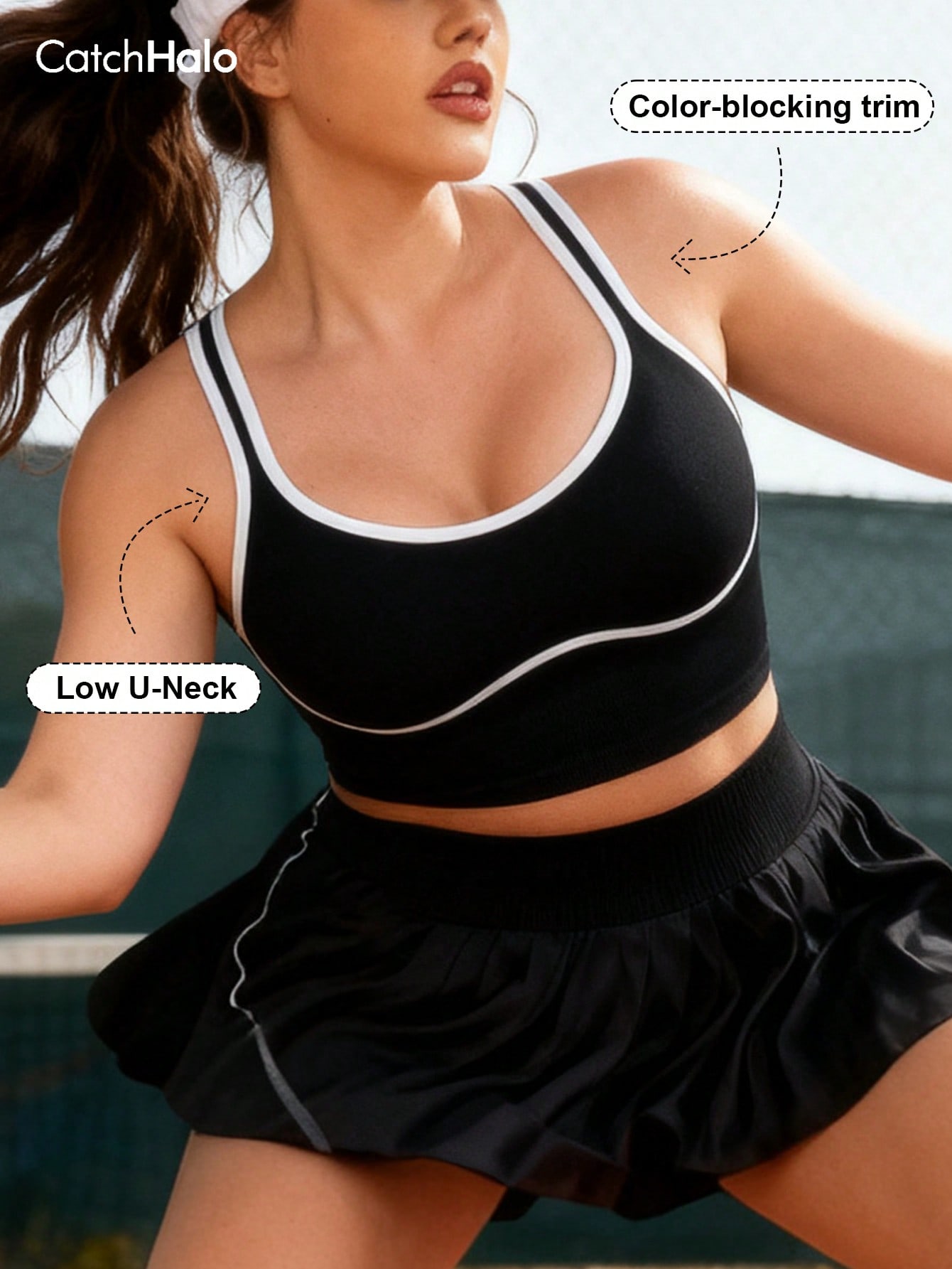 Crop Top Crochet - Bralette Plus Size Feminino Sem Costura,