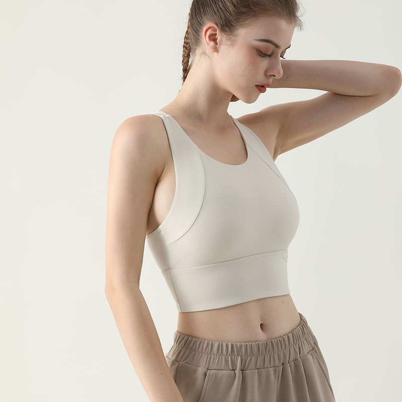 Bralette Triangle Set - Sutiã esportivo feminino superior push up