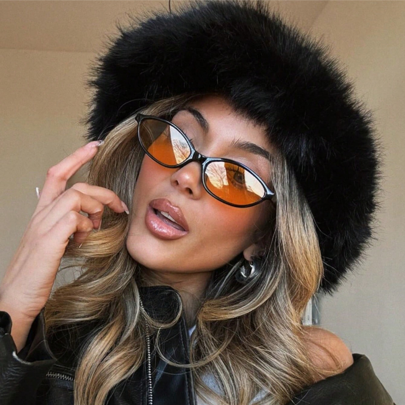 Sunglasses Cat Eye - Óculos de Sol Retrô com Armação