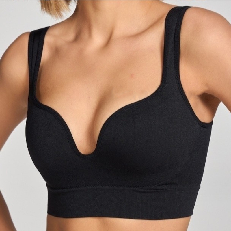 Bralette Triangle Set - Colete esportivo 3d respirável sem anel