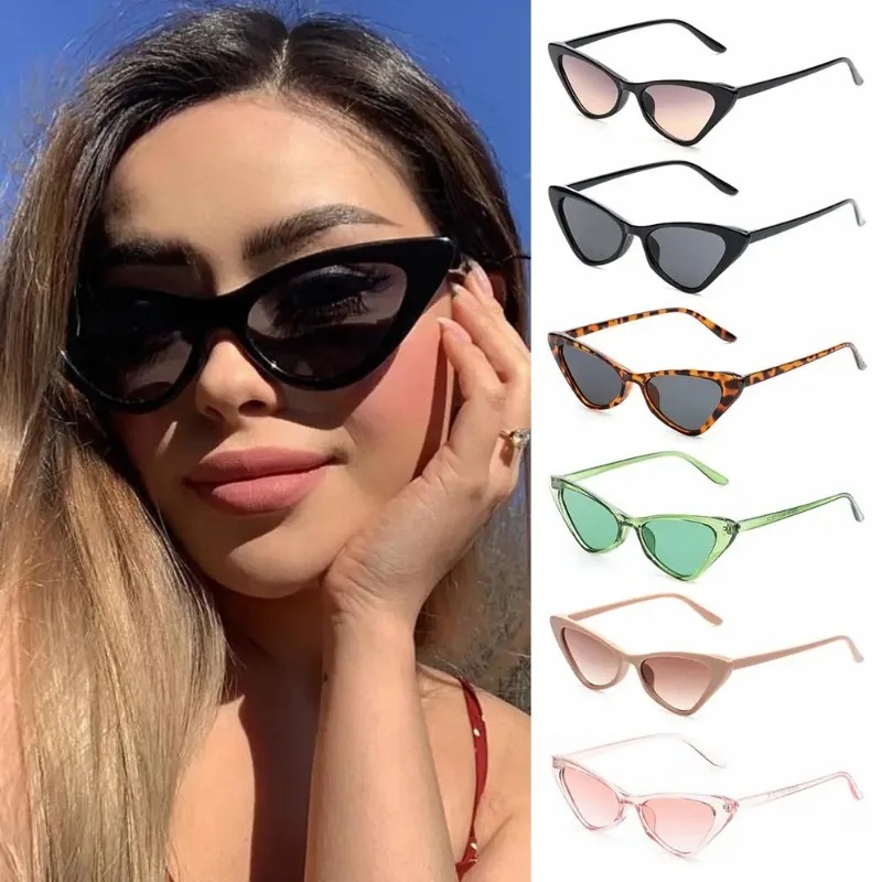 Sunglasses Cat Eye - Óculos de Sol Vintage Estilo Gatinho