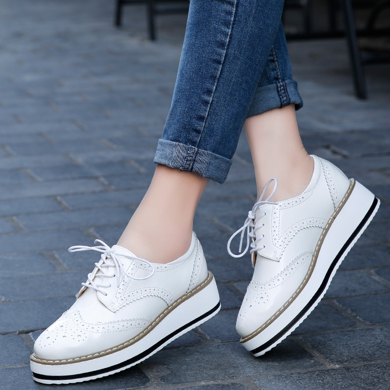 Wedge Espadrille Women - Mulheres sapatos de couro sapatos de