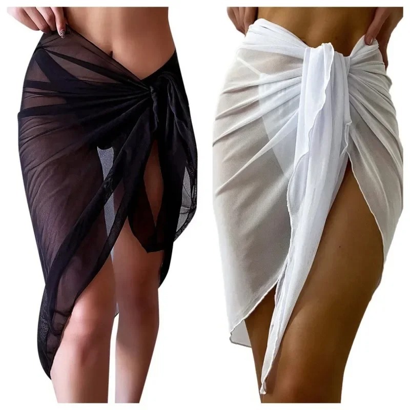 Cover Up Kaftan - Vestido de praia de verão envoltório
