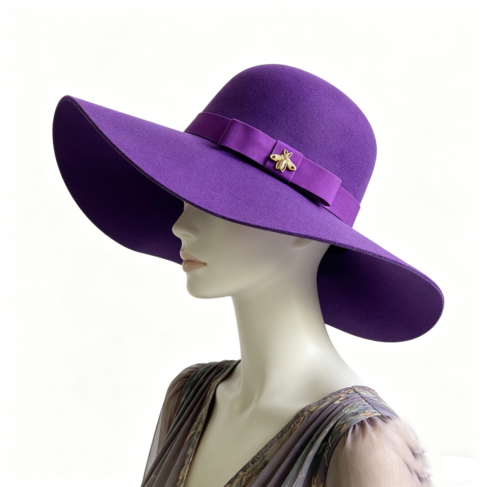 Chapéu Fedora Feminino Vintage - Hat Floppy Wide avaliação e preço