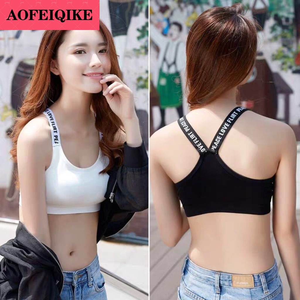 40-65kg sutiã sexy superior fe - Bralette Triangle Set avaliação e preço