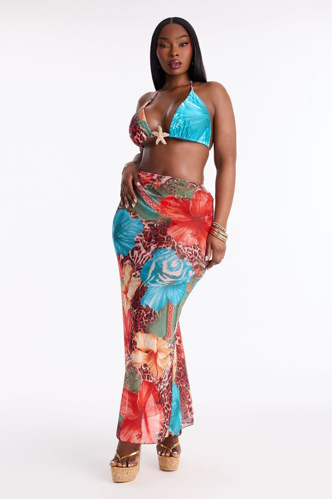 Vestido Maxi Floral Boho de Ve - Maxi Dress Halter avaliação e preço