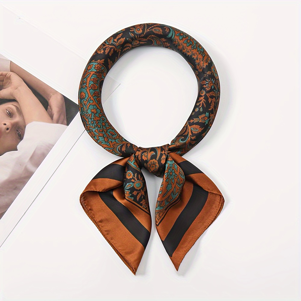 Cachecol de seda imitação com  - Headband Summer Knit avaliação e preço