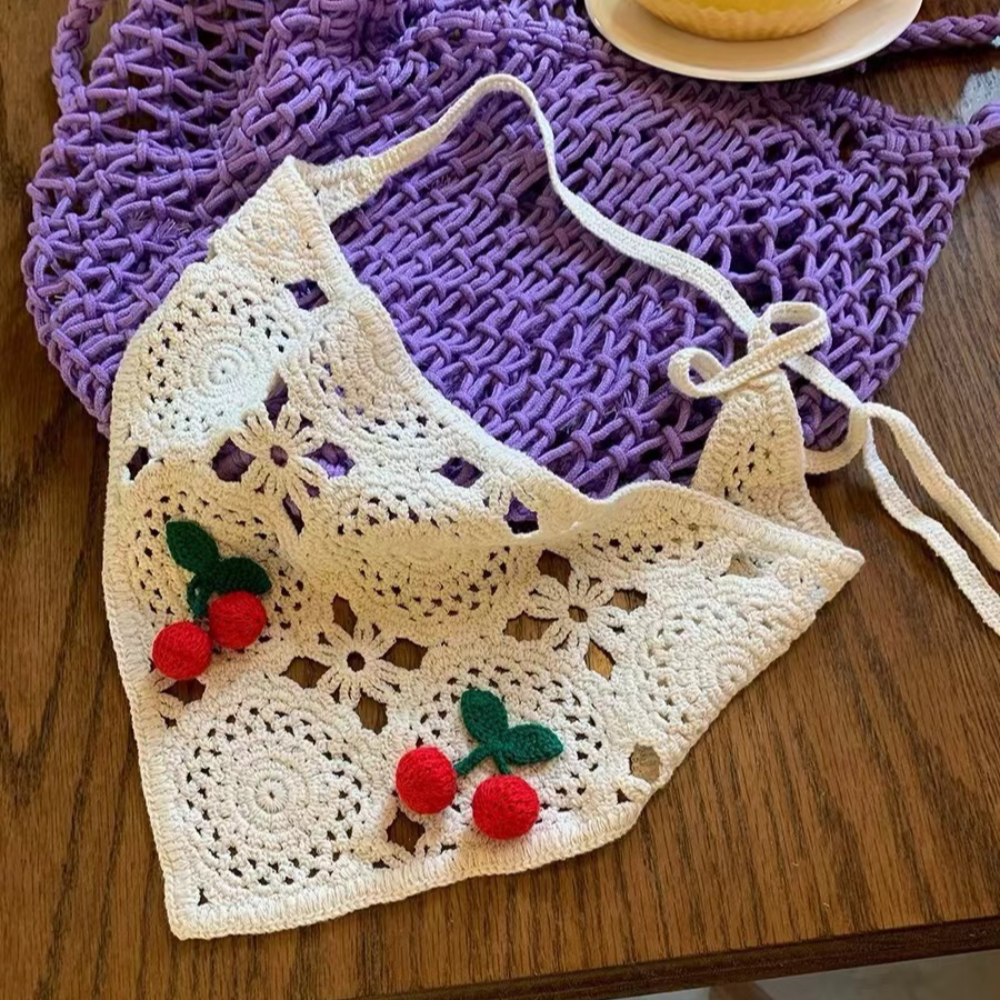 Triângulo de malha bandana bon - Headband Summer Knit avaliação e preço