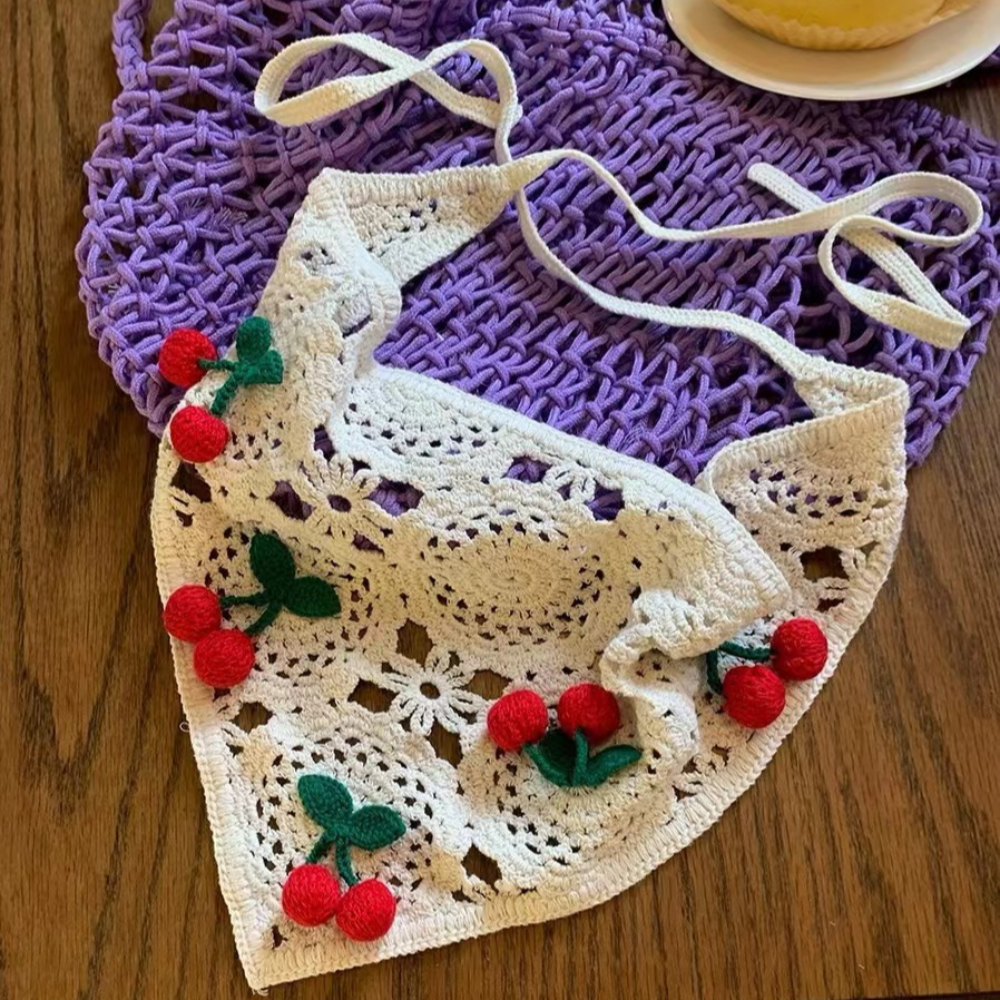 Triângulo de malha bandana bon - Headband Summer Knit avaliação e preço