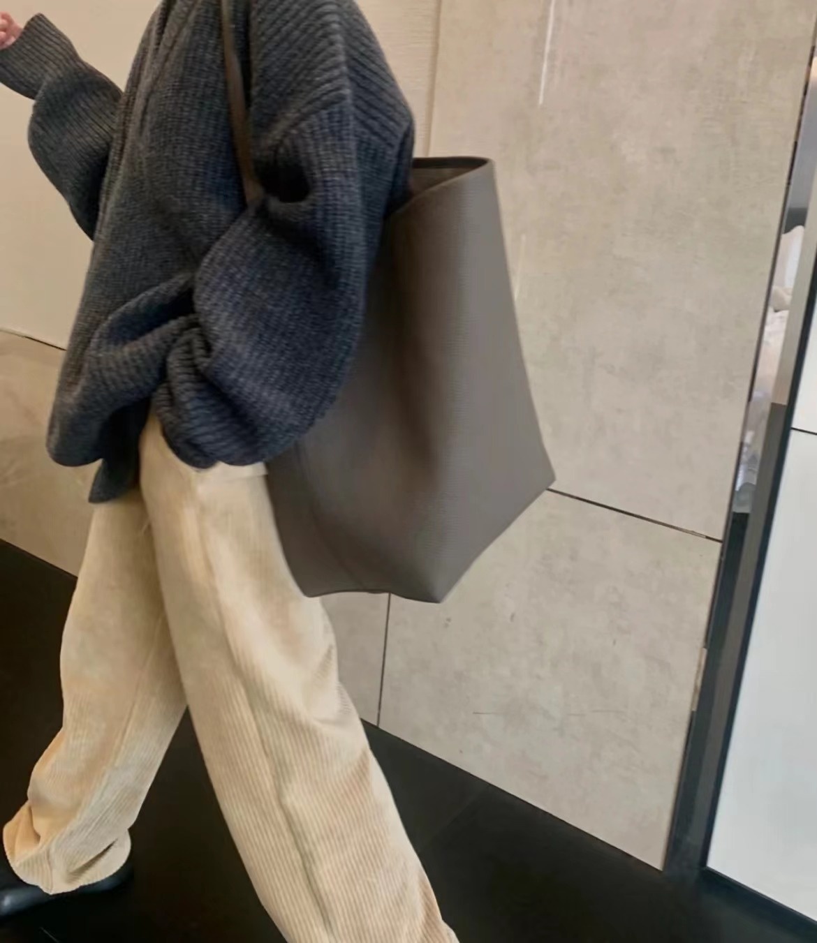Bolsa de Couro para Outono/Inv - Tote Bag Beach avaliação e preço