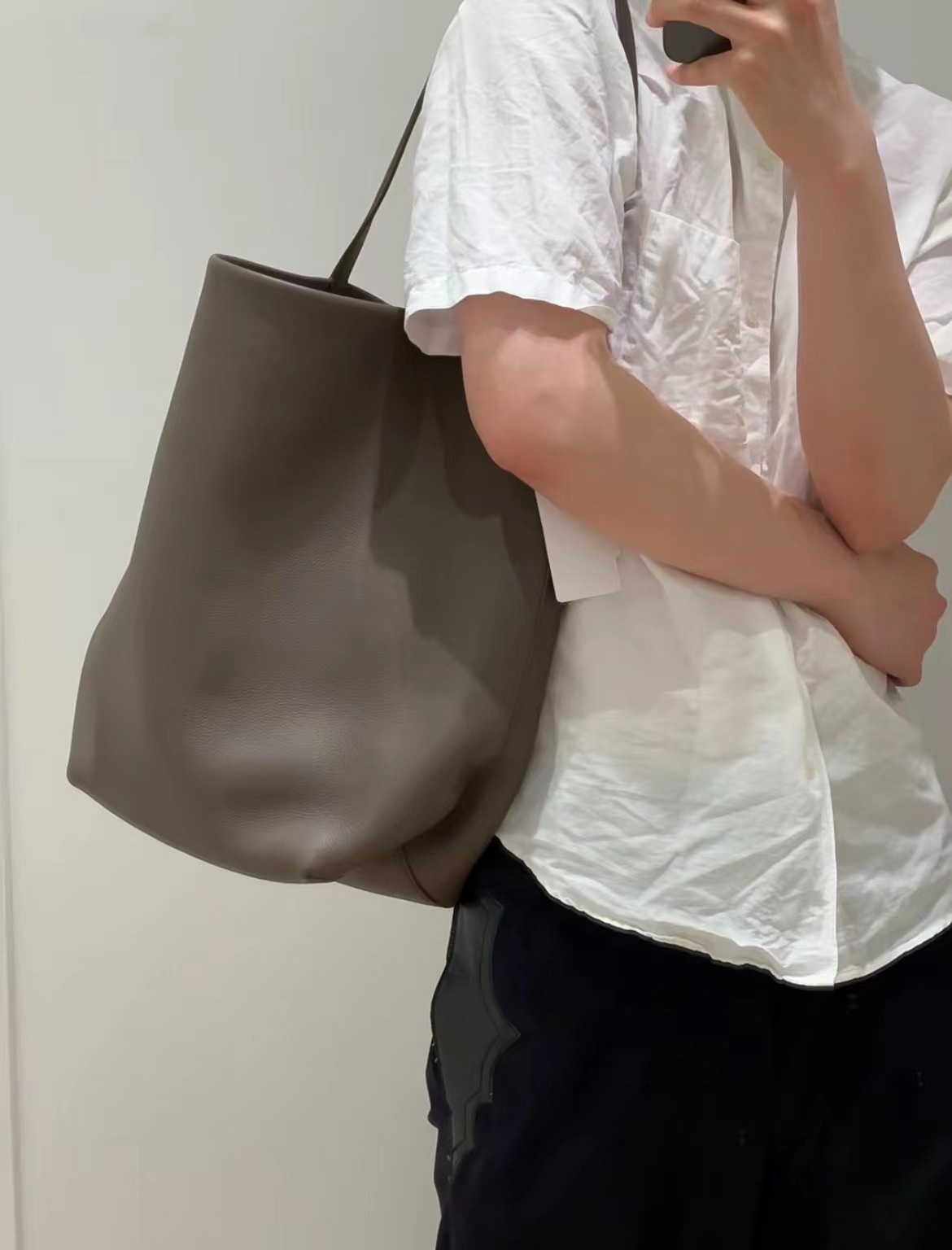 Bolsa de Couro para Outono/Inv - Tote Bag Beach avaliação e preço