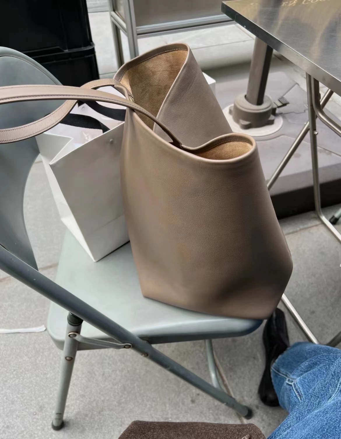 Bolsa de Couro para Outono/Inv - Tote Bag Beach avaliação e preço