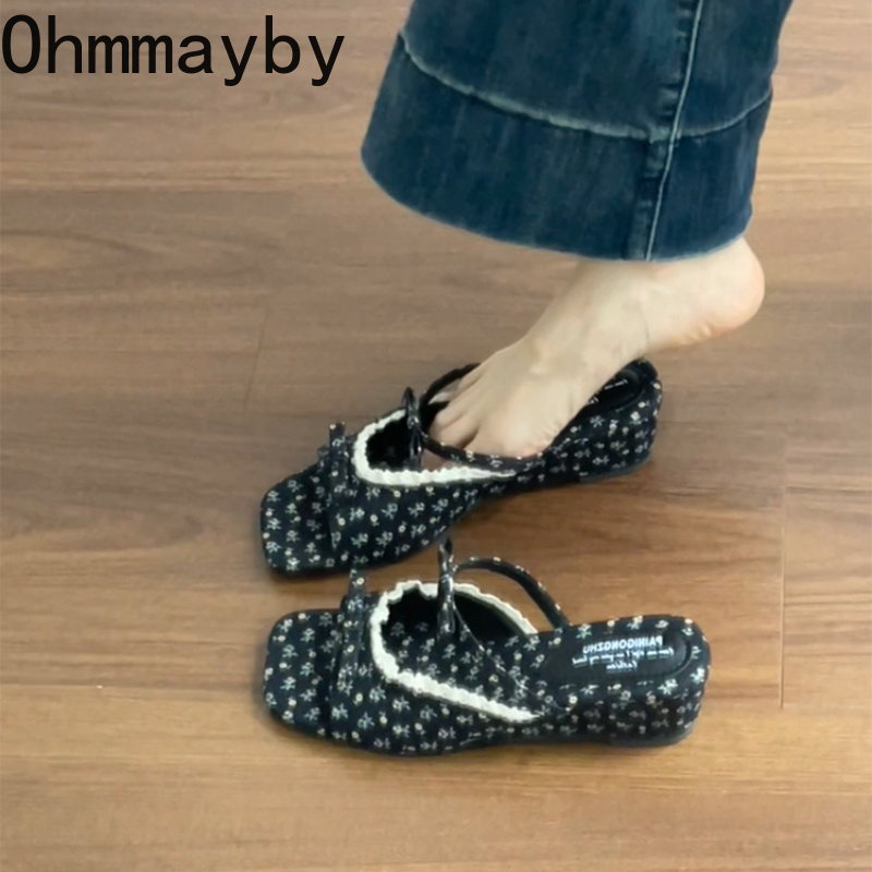 Chinelo Feminino Anabela Flora - Romper Floral Print avaliação e preço