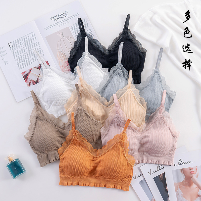 3D Sexy Lingerie Seamless Spor - Bralette Triangle Set avaliação e preço