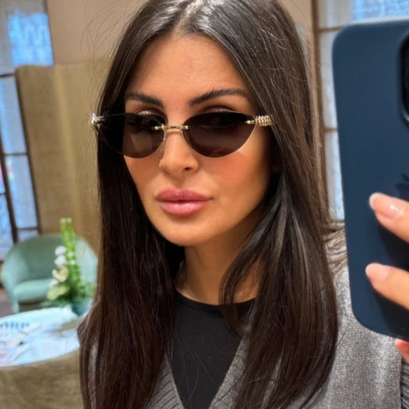Novos Óculos de Sol Femininos  - Sunglasses Cat Eye avaliação e preço