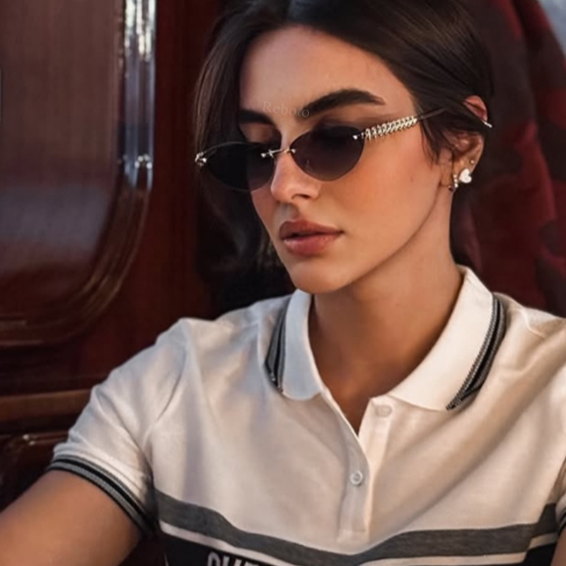 Novos Óculos de Sol Femininos  - Sunglasses Cat Eye avaliação e preço