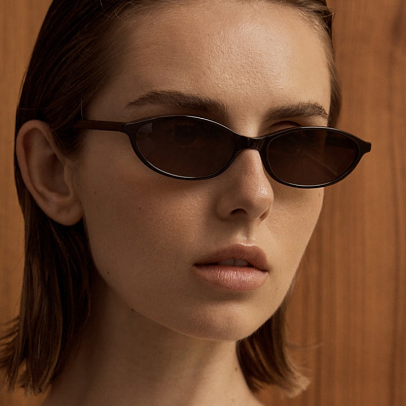 Novos Óculos de Sol Retro Oval - Sunglasses Cat Eye avaliação e preço