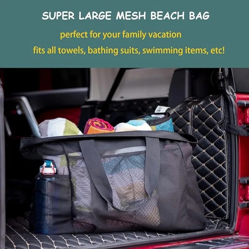 Nova Bolsa de Praia Grande Cap - Tote Bag Beach avaliação e preço