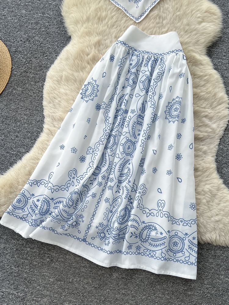 Conjunto de duas peças com bor - Romper Floral Print avaliação e preço