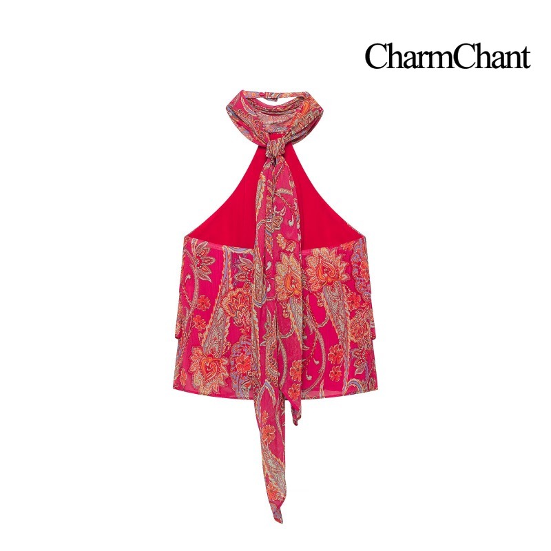 Conjunto Feminino CHARMCHANT c - Midi Skirt Floral avaliação e preço