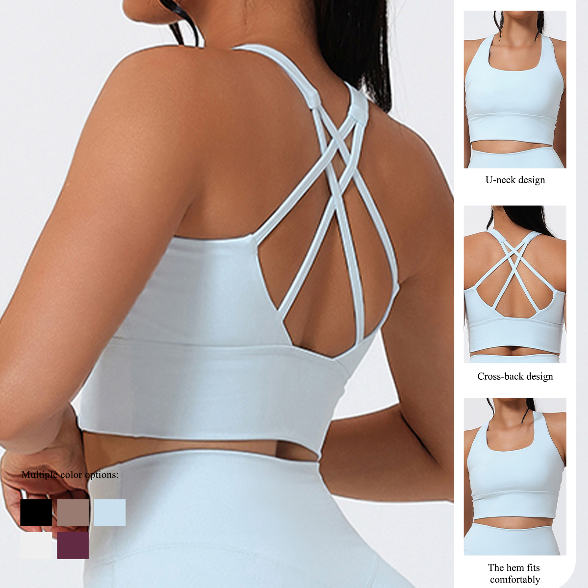 Regata esportiva feminina de s - Crop Top Crochet avaliação e preço