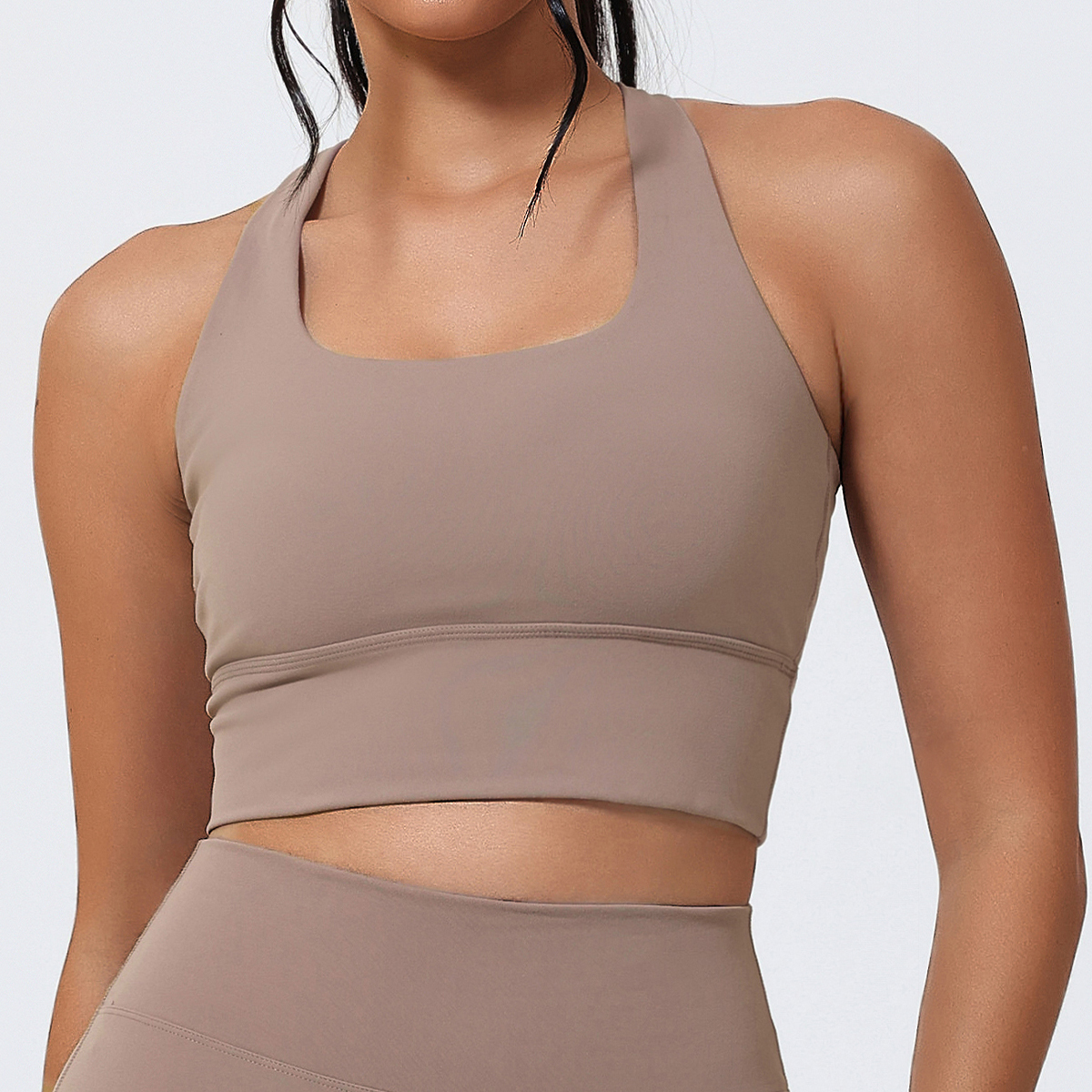 Regata esportiva feminina de s - Crop Top Crochet avaliação e preço