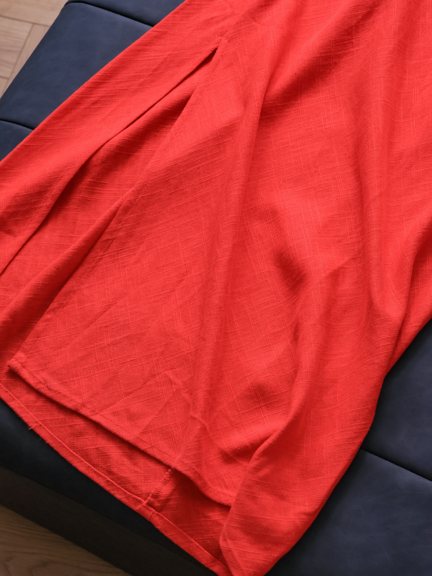 Vestido Longo Feminino Confort - Linen Dress Wrap avaliação e preço