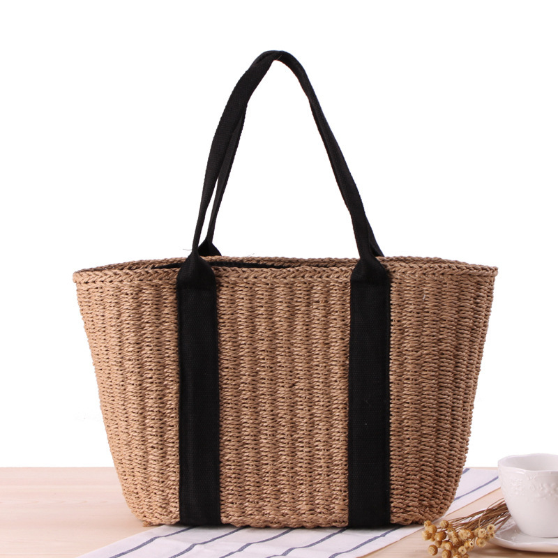 Sacola de palha feminina, bols - Crochet Bag Raffia avaliação e preço