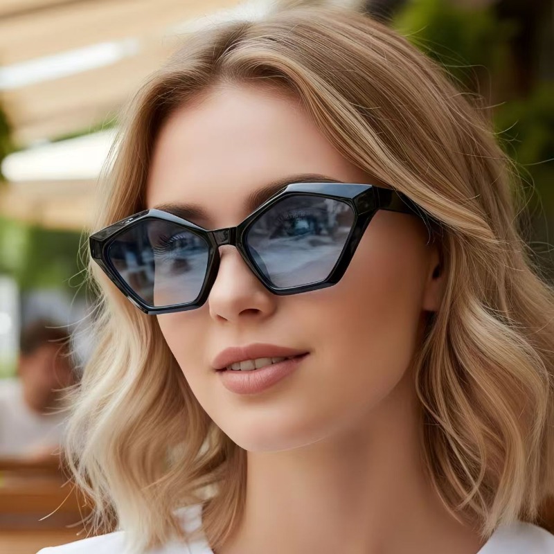 Óculos de Sol Retrô Estilo Gat - Sunglasses Cat Eye avaliação e preço