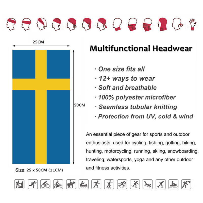 Bandana com estampa da bandeir - Headband Summer Knit avaliação e preço