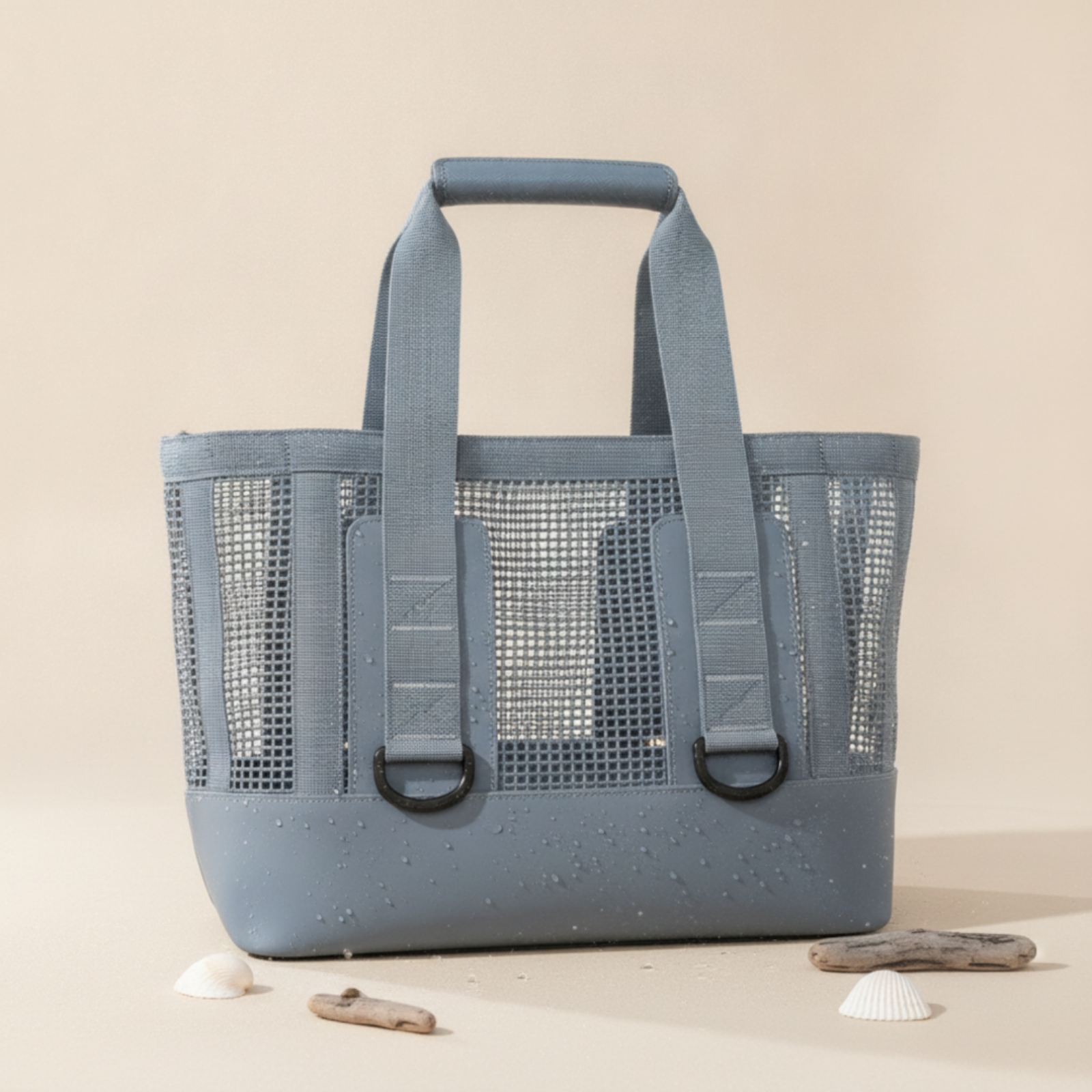 Bolsa de Malha de Secagem Rápi - Tote Bag Beach avaliação e preço