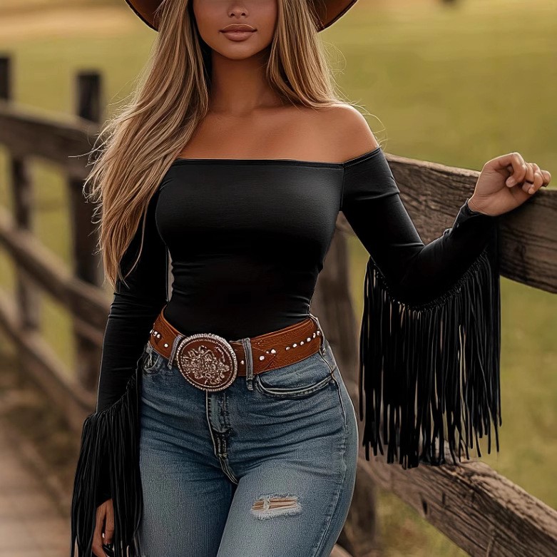 Roupas Femininas Blusa de Mang - Blouse Off Shoulder avaliação e preço
