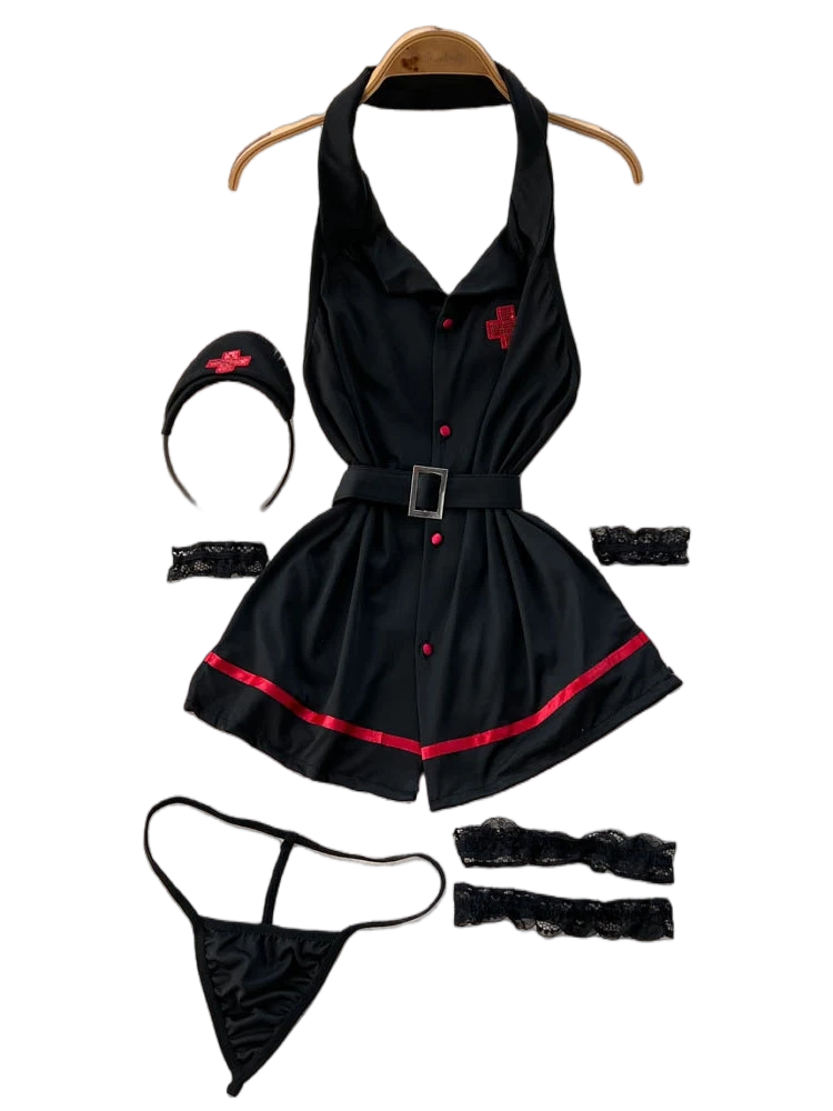 Vestido de Lingerie Sensual Er - Maxi Dress Halter avaliação e preço