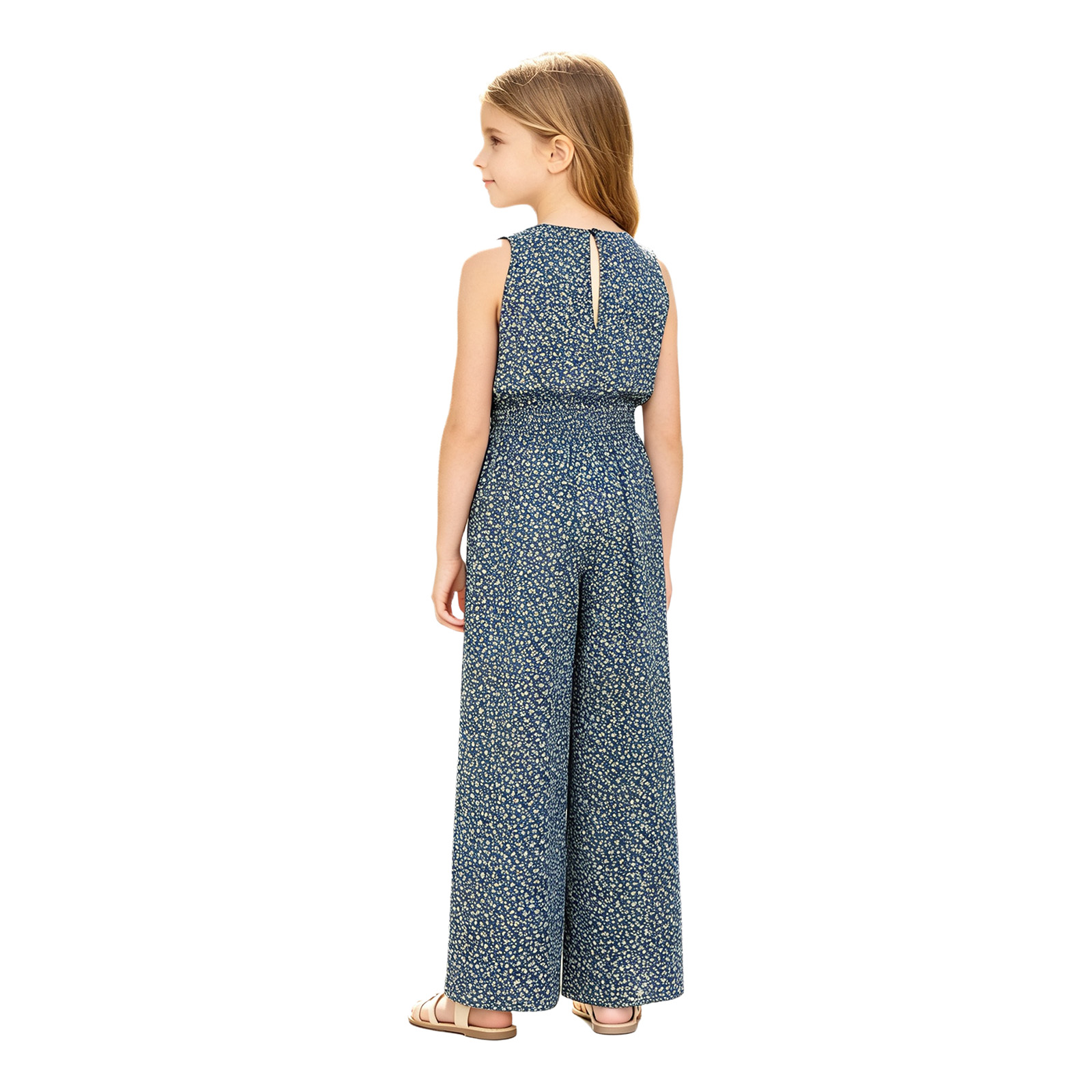 Macacão floral infantil para m - Romper Floral Print avaliação e preço