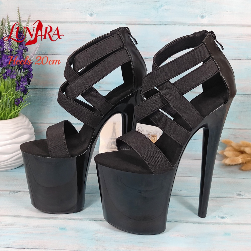 Sandálias femininas de platafo - Sandal Strappy Heeled avaliação e preço