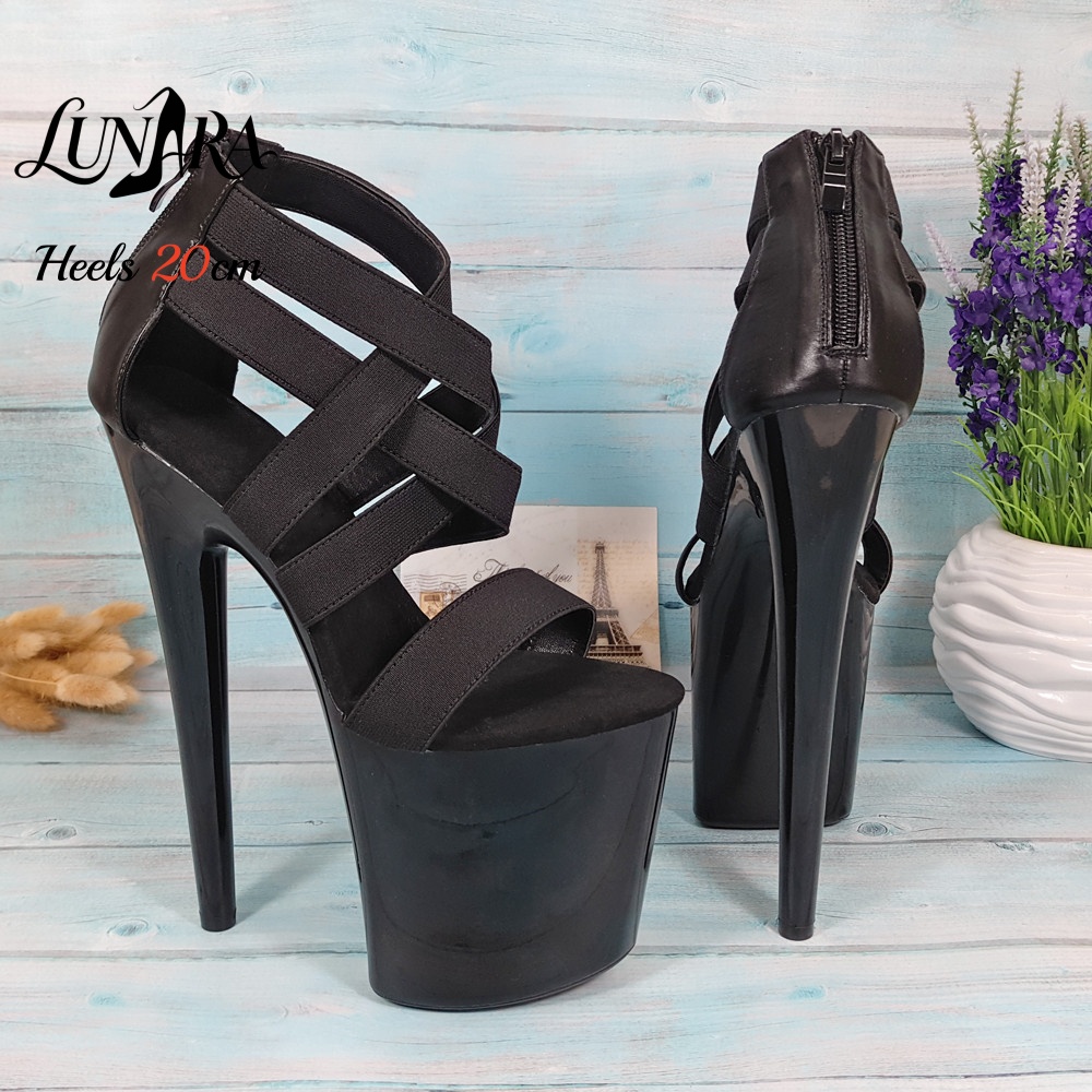 Sandálias femininas de platafo - Sandal Strappy Heeled avaliação e preço