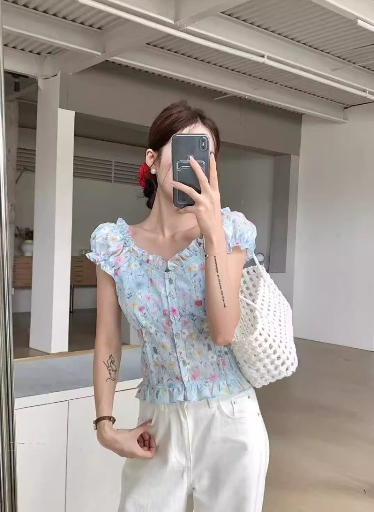 Curto quimono preto pura malha - Kimono Sheer Floral avaliação e preço