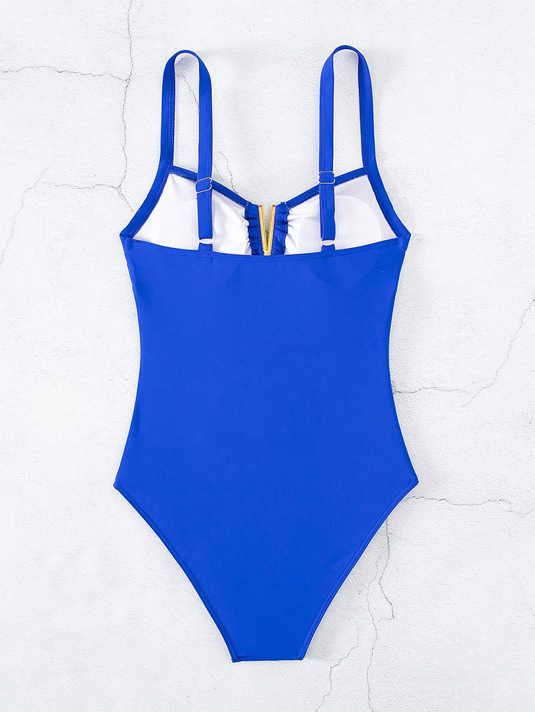 Maiô feminino Cikini-Plain com - Swimsuit Bikini Ruched avaliação e preço