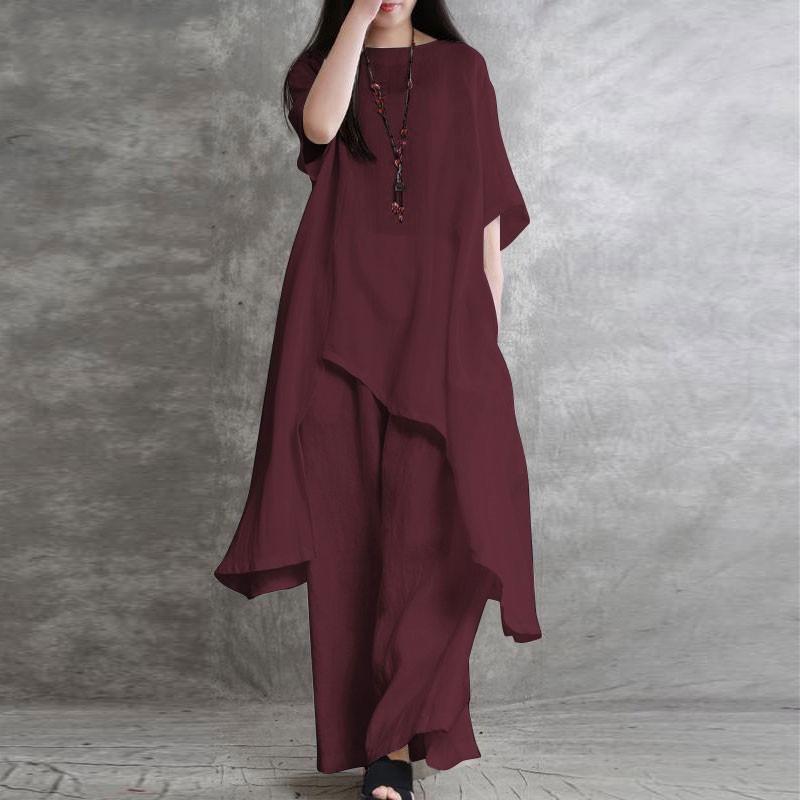 Roupa esportiva de linho de al - Linen Pant Wide avaliação e preço