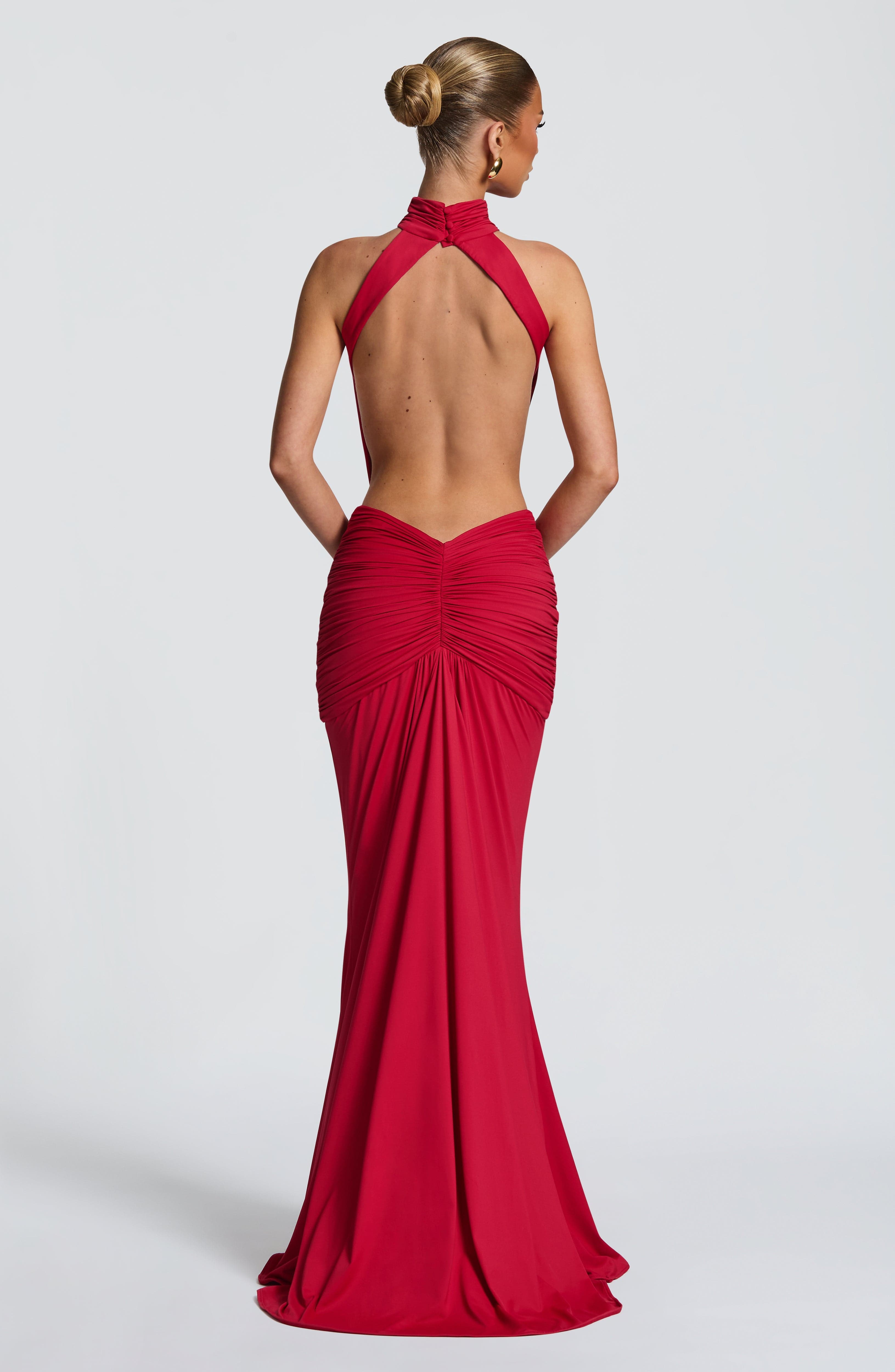 Vestido Longo Sereia Halter co - Maxi Dress Halter avaliação e preço