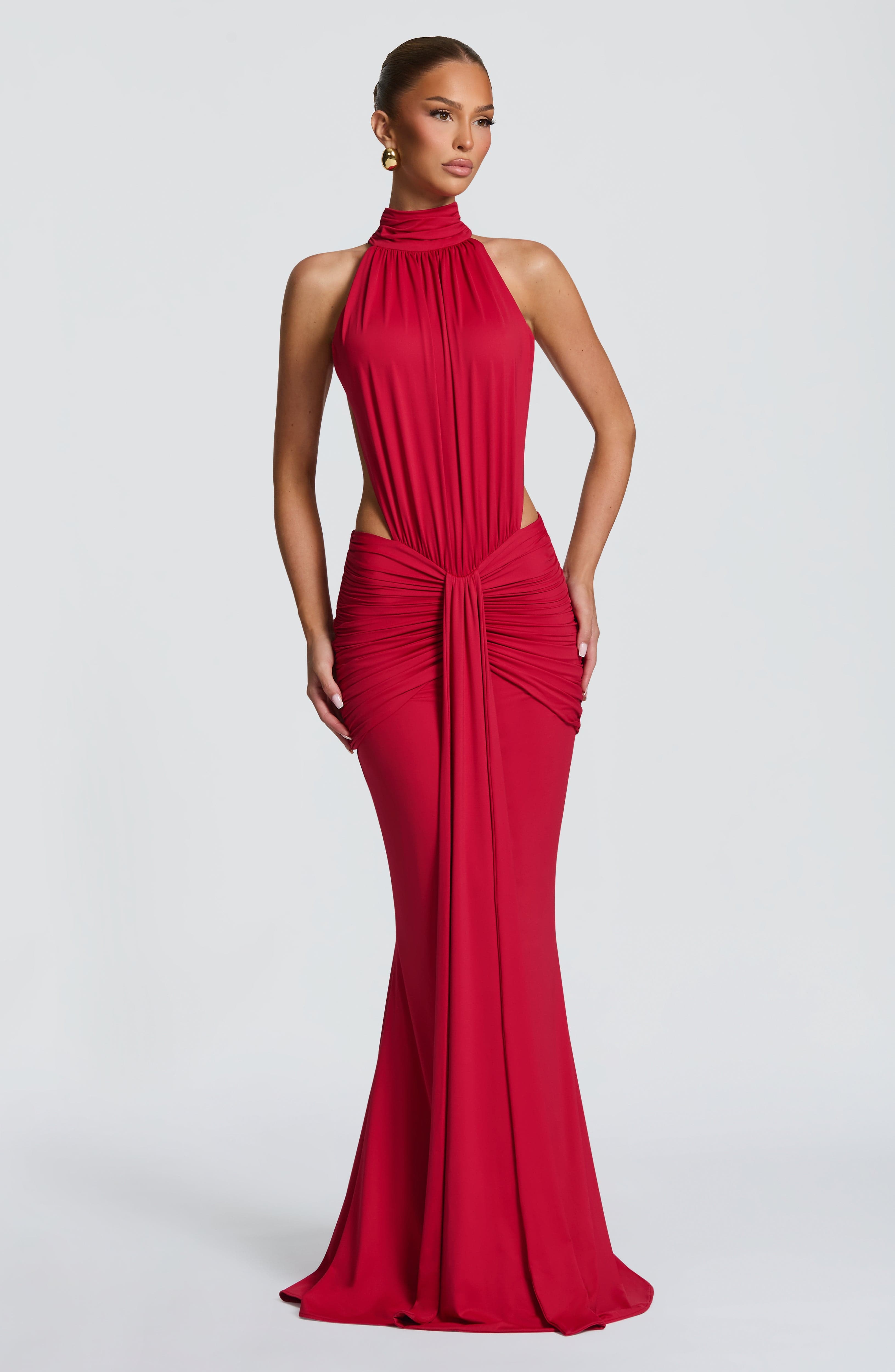 Vestido Longo Sereia Halter co - Maxi Dress Halter avaliação e preço